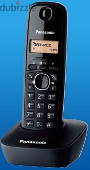 للبيع تليفون لاسلكي باناسونيك بسعر=1500جم  PANASONIC KX-TG1611FX