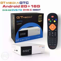 GTmedia GTC 4K Satellite Receiver DVB-S2 DVB-C DVB-T2  android tv box 0