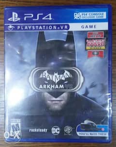 CD BATMAN ARKHAM VR FOR Playstation VR** جديده 0