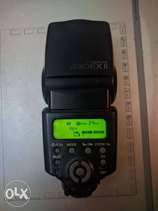 Canon Speedlite 430EX II فلاش كانون بكل مشتملاته 1