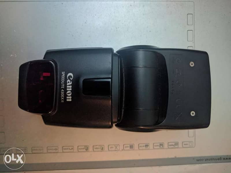 Canon Speedlite 430EX II فلاش كانون بكل مشتملاته 2