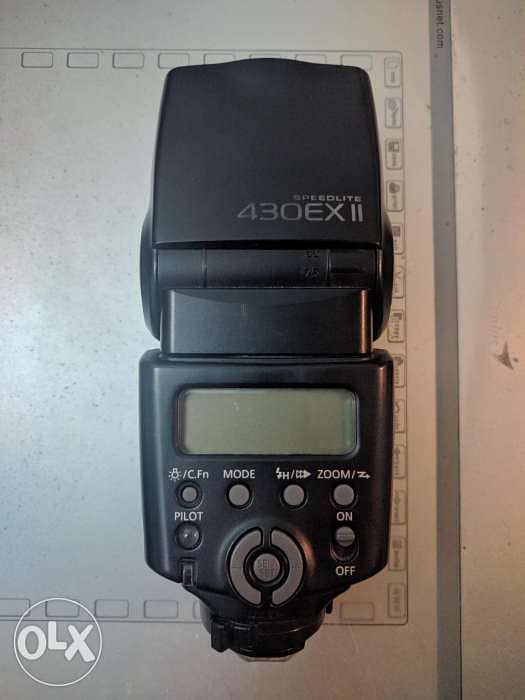 Canon Speedlite 430EX II فلاش كانون بكل مشتملاته 3