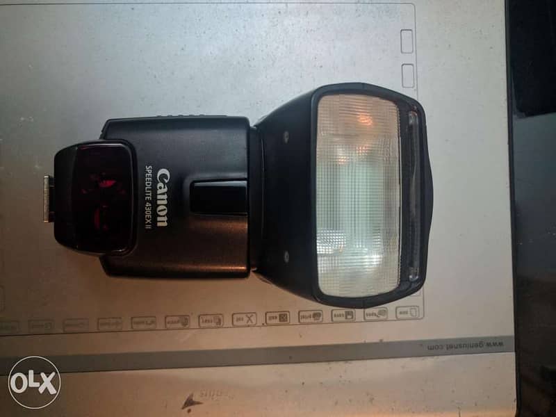 Canon Speedlite 430EX II فلاش كانون بكل مشتملاته 4