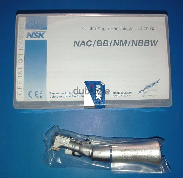 NSK, Low speed contra Angle handpiece 1