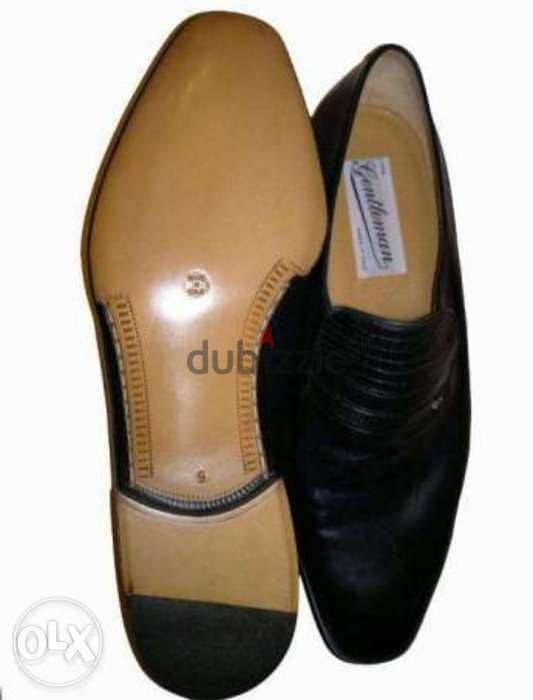 حذاء أيطالى فاخر ماركة Linea Gentleman اسود اللون 2