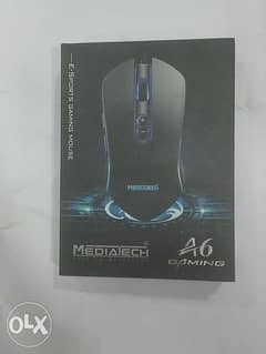Mediatech MOUSE A6 for gaming works with laptop and computer 0