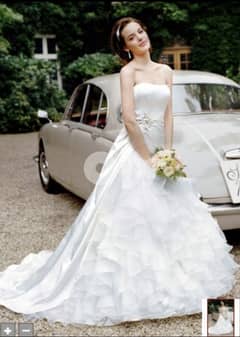 Wedding dress david's bridal brand fom USA فستان فرح امريكا