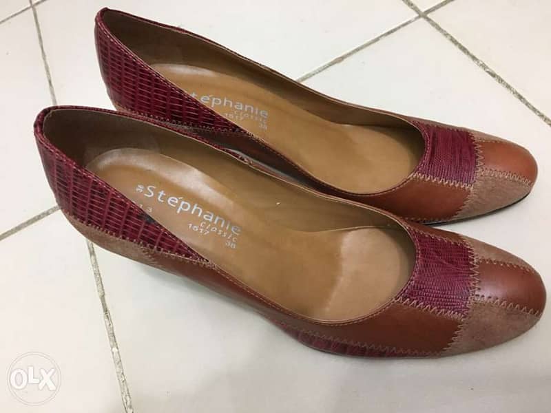 Brazilian shoes genuine natural leather size 38 2