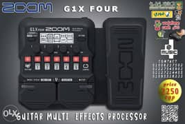 Zoom G1X FOUR Guitar Multi-Effects 0