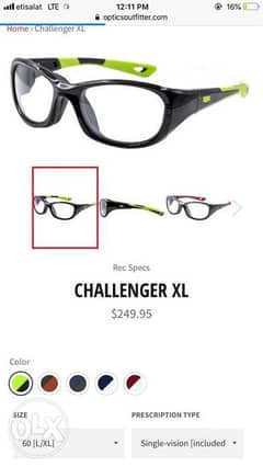 challenger x glasses نص الثمن 0