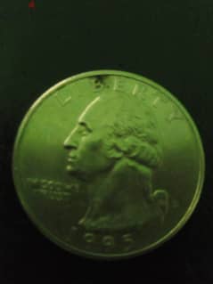 ربع دولار امريكى 1995 0