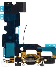Charging Port USB Dock Flex Cable with Microphone and Antenna ايفون 0