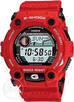 casio g shock rescue red original with tag anb box 0