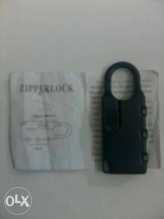 قفل ارقام للشنط زبيرا لوك ZIPPERLOCK الصيني الاصلي 3