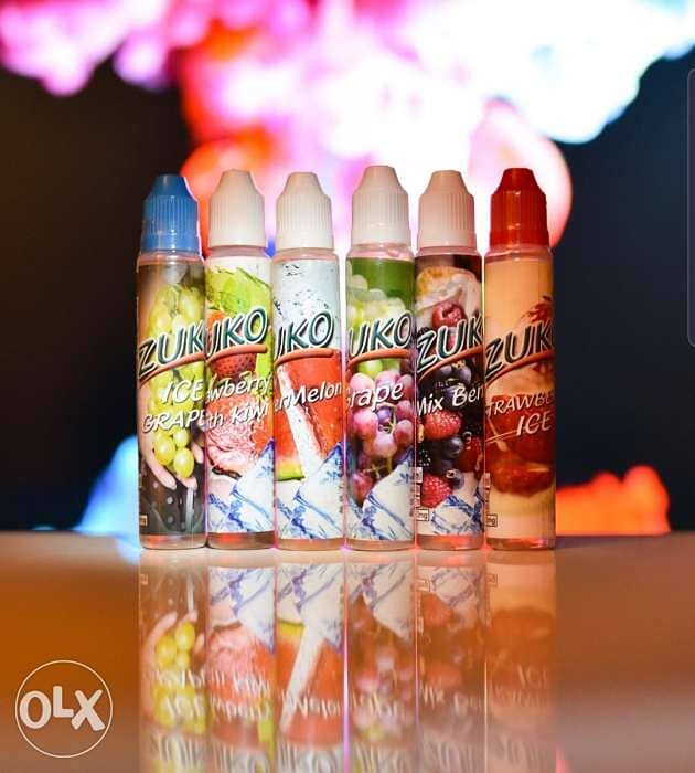 E-liquid سائل شيشة الكترونية عرض خاص ال ١٠ ب ٣٠٠ جنيه 2