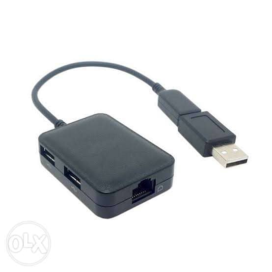 Lan/usb hub Samsung micro otg 2