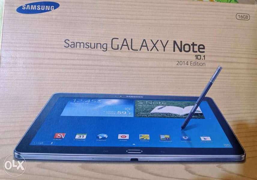 Samsung note 10.1 تابلت سامسونج اسود 1