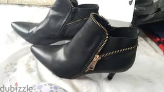 Black Half boot size 41