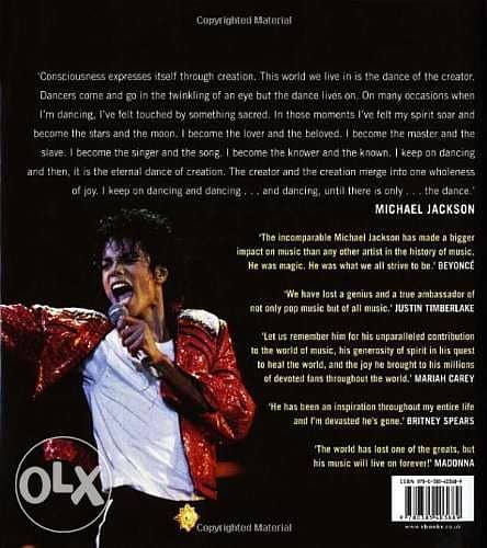 Michael Jackson's Dancing The Dream Book (Hardcover) NEW! 1