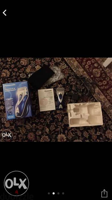 Panasonic wet dry shaving kit ماكينة حلاقة 1