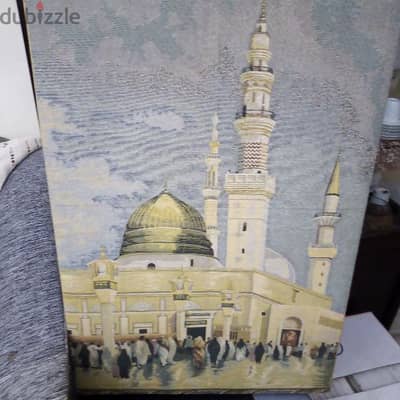 لوحة للمسجد النبوى الشريف لوحة للمسجد النبوى الشريف