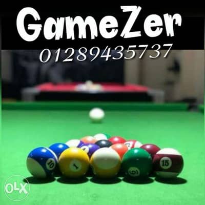 عروض وخصومات علي طاولات البلياردو بمناسبه يوم الجمعه GameZer