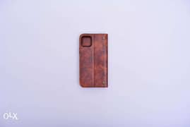 Classic Leather Cover Iphone 11 Brown 0