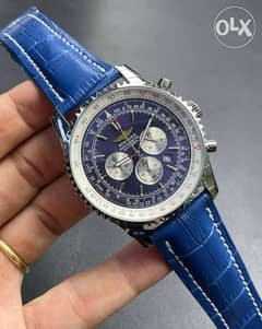 Breitling Leather Blue 0