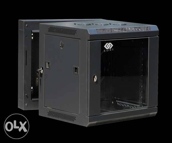 راك لحفظ الاجهزه 12U Double Section Rack Black - اكسسوارات و قطع غيار ...