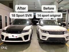 Range Rover sport SVR facelift conversion kit 0