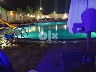 شاليه أمام مارينا وأبراج العلمين منتجع بريسا يومي و سيزون فيو بسين اطف