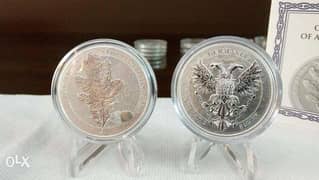 Oak Leaf Germany Silver Coin 1oz 9999 Silver 0