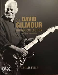 David Gilmour Guitar Catalogue Christie’s Auction 0