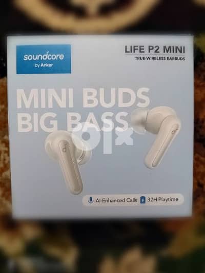 سماعة sound core P2 MINI بلوتوث Ankor ضد الضوضاء والمياة