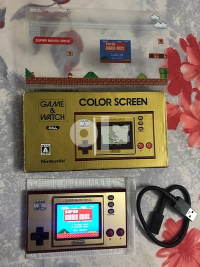 Nintendo game and watch Mario anniversary