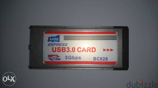 2 USB3 Express Card34 قارئ يو اس بي متعدد كارت سريع مقاس 34 مم