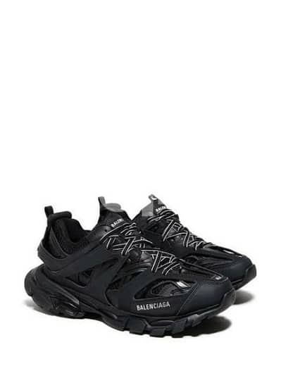 Balenciaga black track trainer