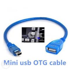 mini USB OTG cable 0