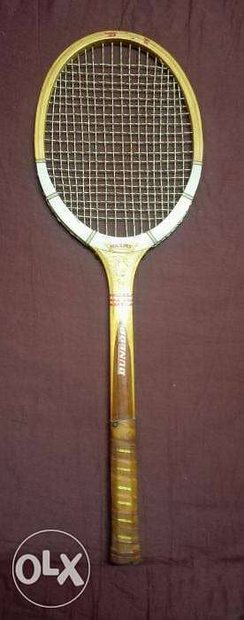 للبيع مضرب تنس Dunlop (خشب)عام Maxply Fort 1979 بحاله ممتازة 0