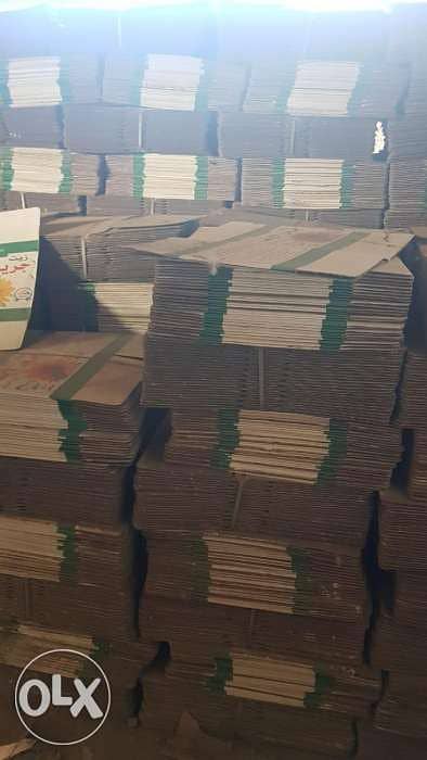 شراء جميع انواع الكرتون من المصانع والشركات باعلي سعر