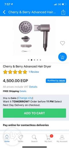 hair dryer cherry and berry 0