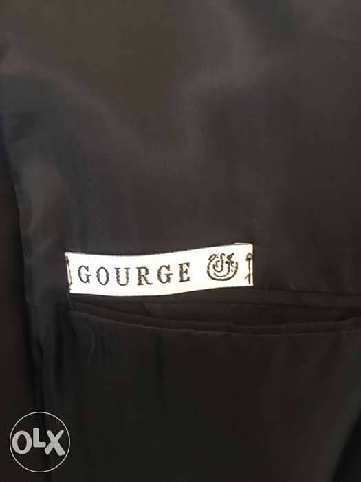 بدلة سوداء ماركة Gourge 3