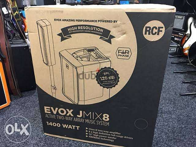 Rcf Evox Jmix 8 “1400 W” 2