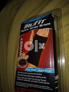 tru fit wrist splint brace ريست شريحه للإصابات