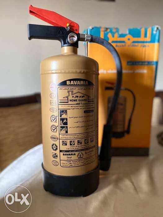 طفاية حريق بافاريا ٤ كيلو-- bavaria fire extinguishers 4 kilo 0