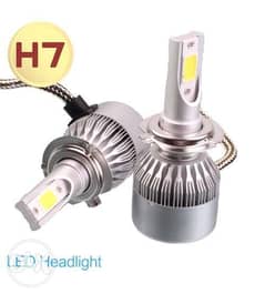 طقم الليد الجبار M2-SY headlight led H7 ذات الاضاءة الكاملة 360 درجة 0