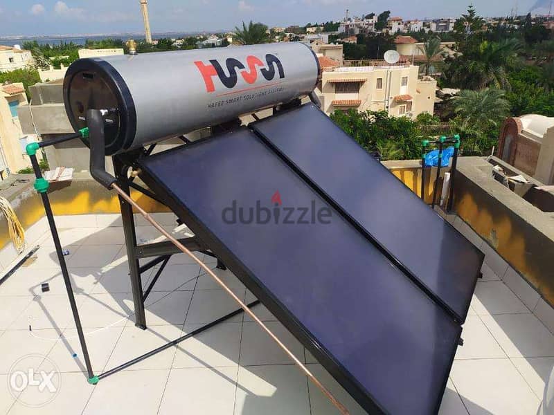 HSSS - Flat Plate Solar Water Heater - 300L - سخان شمسي 2