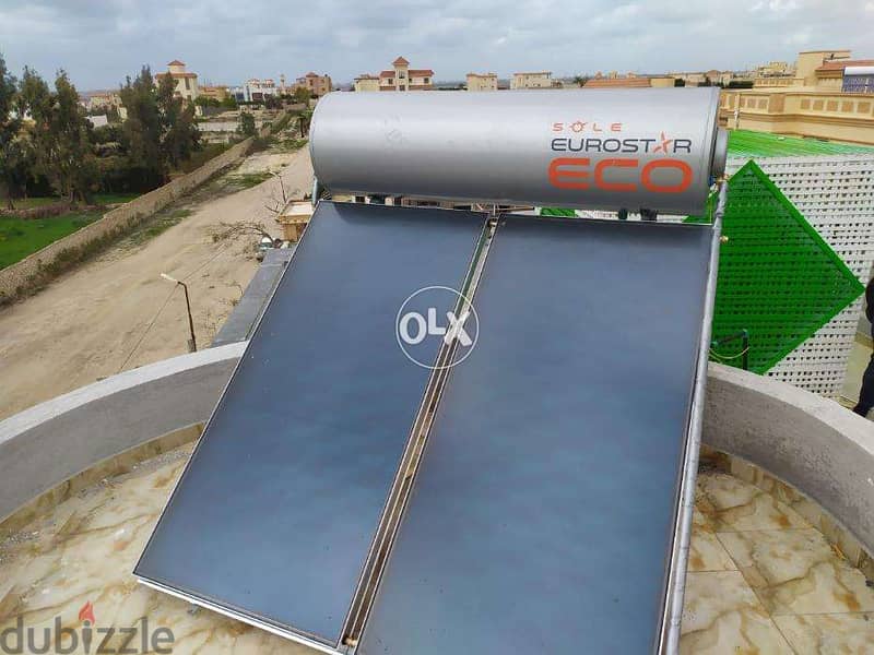 HSSS - Flat Plate Solar Water Heater - 300L - سخان شمسي 3