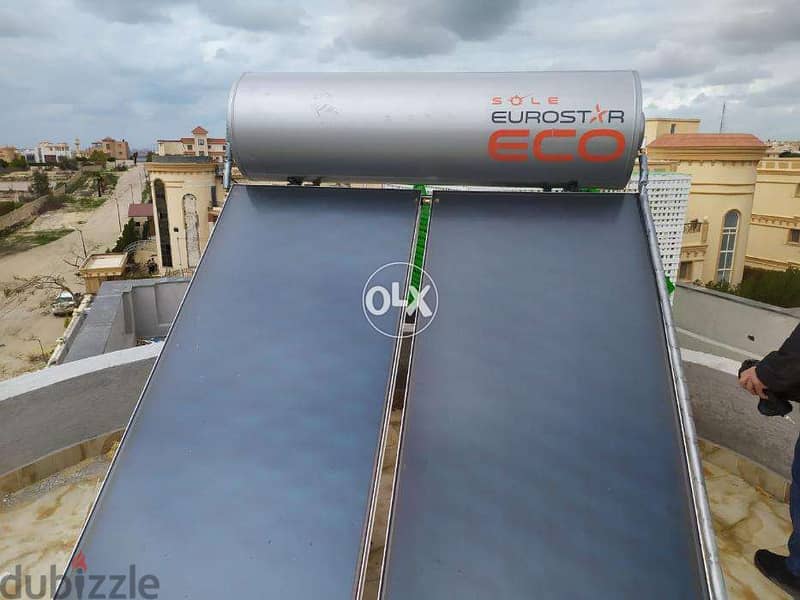 HSSS - Flat Plate Solar Water Heater - 300L - سخان شمسي 5