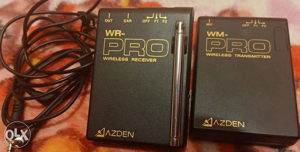 Azden WMS-PRO Wireless Microphone System 0